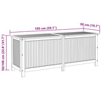 Putekasse 150X50X58 Cm Heltre Akasie