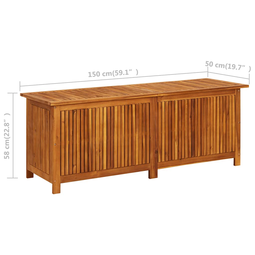 Putekasse 150X50X58 Cm Heltre Akasie