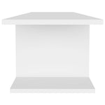 Veggmontert Tv-Benk Hvit 103X30X26,5 Cm