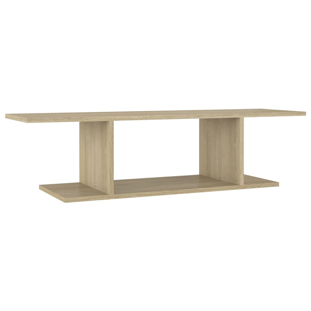 Vegghengt Tv-Benk Sonoma Eik 103X30X26,5 Cm