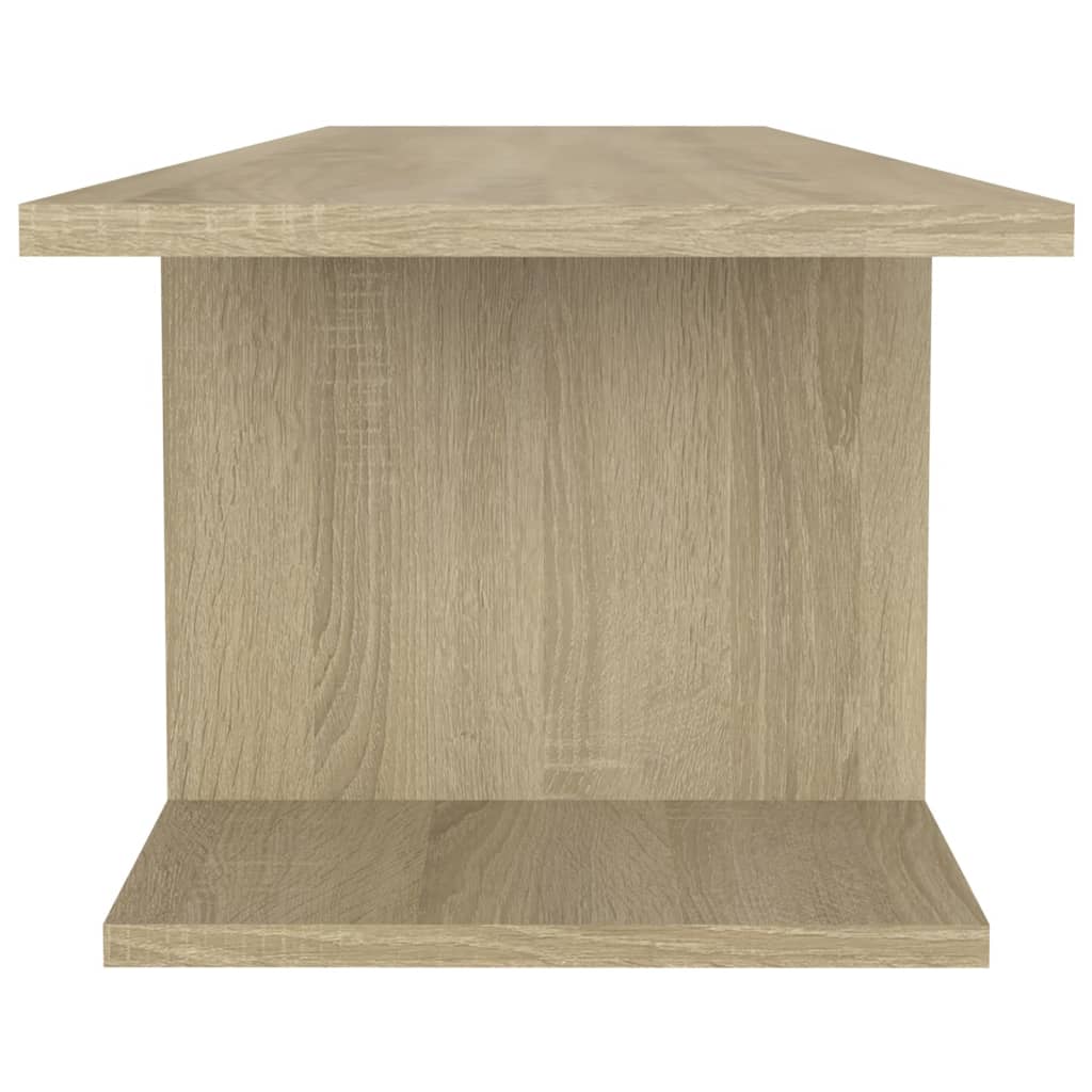 Vegghengt Tv-Benk Sonoma Eik 103X30X26,5 Cm