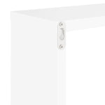 Vegghyller Kubeformet 2 Stk Hvit 30X15X30 Cm