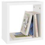 Vegghyller Kubeformet 2 Stk Hvit 30X15X30 Cm