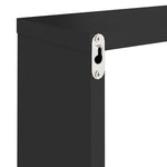 Vegghyller Kubeformet 2 Stk Svart 30X15X30 Cm