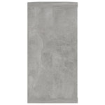 Vegghyller Kube 2 Stk Betonggrå 100X15X30 Cm Konstruert Tre