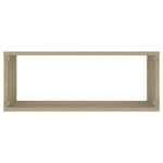 Vegghyller Kubeformet 2 Stk Sonoma Eik 60X15X23 Cm Sponplate