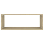 Vegghyller Kubeformet 6Stk Sonoma Eik 60X15X23Cm Konstruert Tre