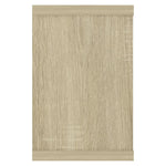Vegghyller Kubeformet 6Stk Sonoma Eik 60X15X23Cm Konstruert Tre