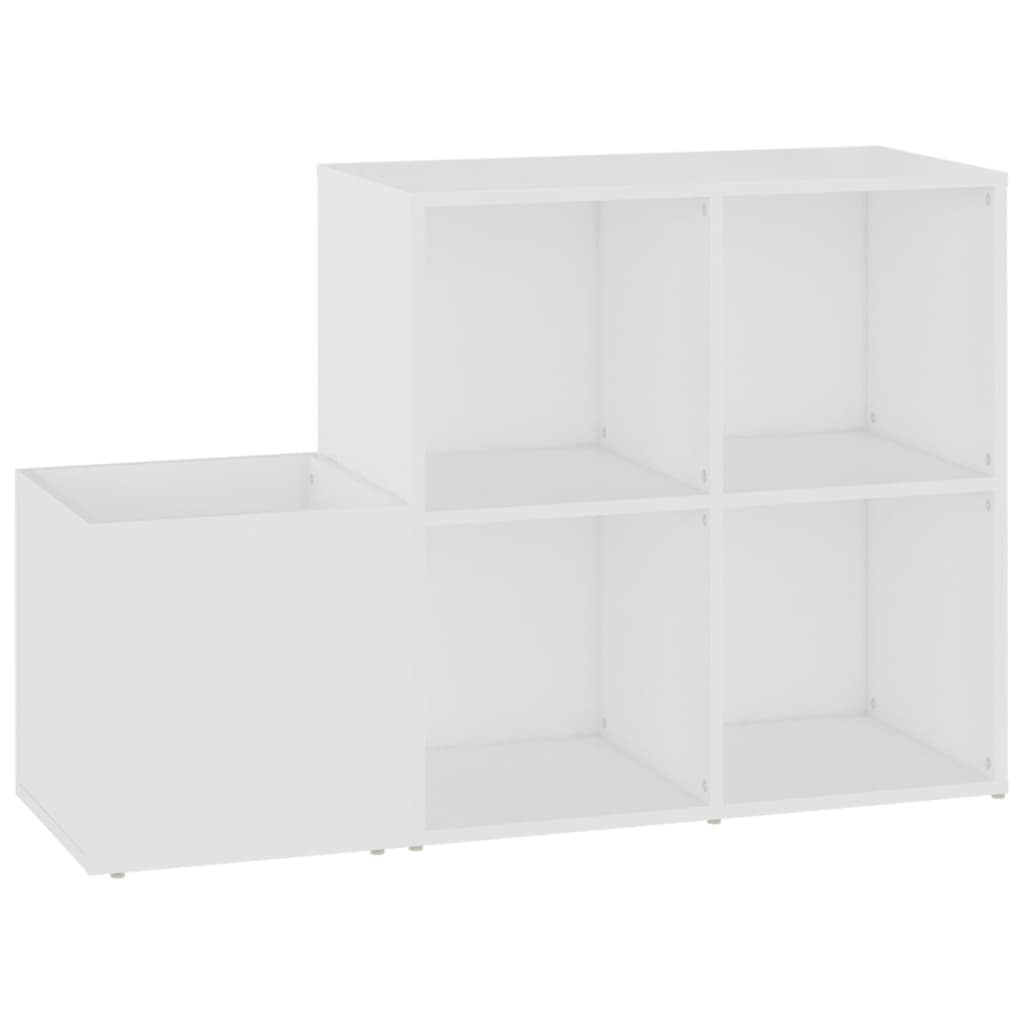 Skoskap For Gang Hvit 105X35,5X70 Cm Konstruert Tre
