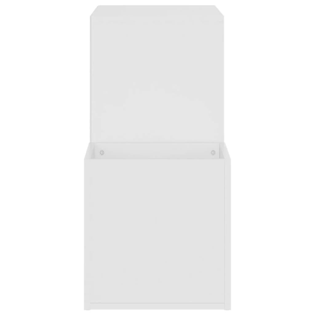 Skoskap For Gang Hvit 105X35,5X70 Cm Konstruert Tre