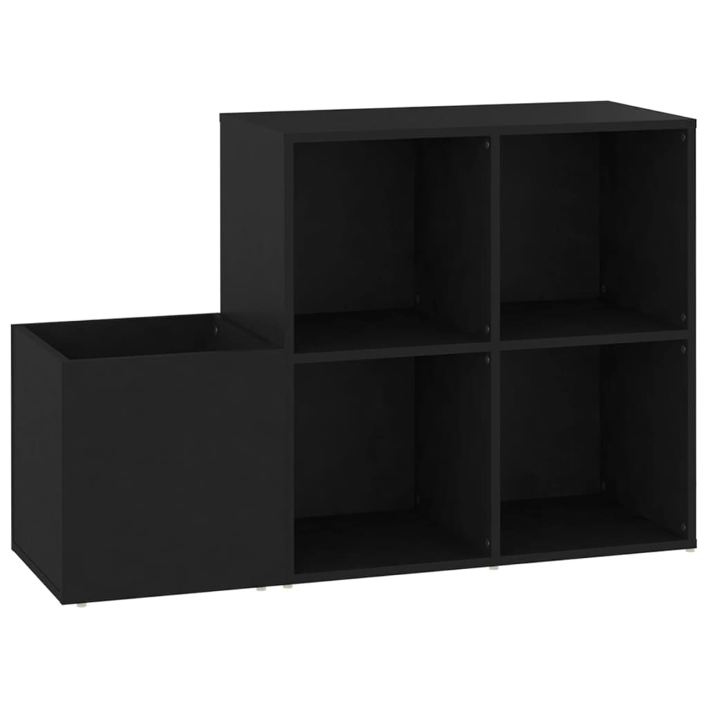 Skoskap For Gang Svart 105X35,5X70 Cm Konstruert Tre