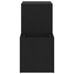Skoskap For Gang Svart 105X35,5X70 Cm Konstruert Tre