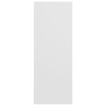 Konsollbord Hvit 105X30X80 Cm Konstruert Tre