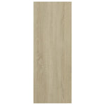 Konsollbord Sonoma Eik 105X30X80 Cm Konstruert Tre