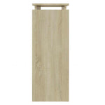 Konsollbord Sonoma Eik 80X30X80 Cm Konstruert Tre