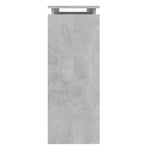 Konsollbord Betonggrå 102X30X80 Cm Konstruert Tre
