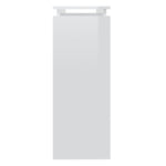 Konsollbord Høyglans Hvit 102X30X80 Cm Konstruert Tre