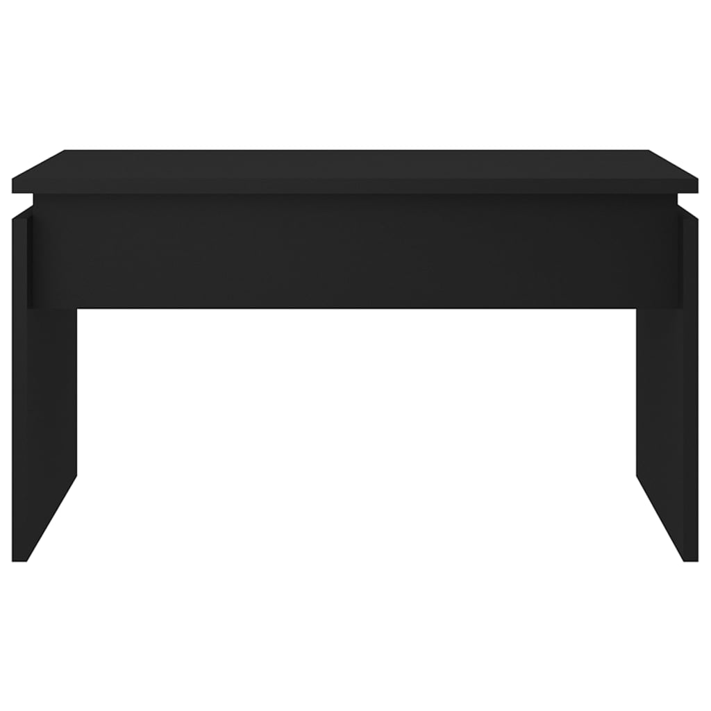 Salongbord Svart 68X50X38 Cm Konstruert Tre