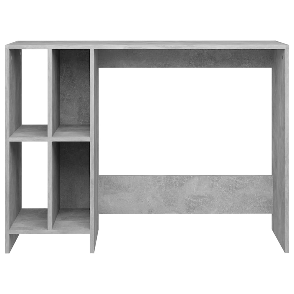 Laptopbord Betonggrå 102,5X35X75 Cm Konstruert Trer