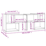 Tv-Benk Høyglans Svart 104X30X52 Cm Konstruert Tre
