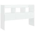 Skjenk Hvit 105X30X70 Cm Konstruert Tre