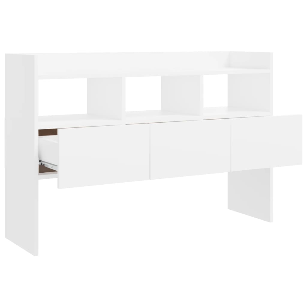 Skjenk Hvit 105X30X70 Cm Konstruert Tre