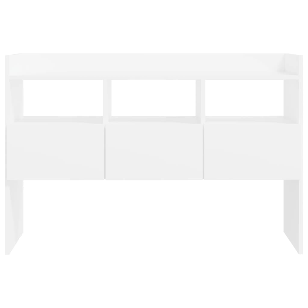Skjenk Hvit 105X30X70 Cm Konstruert Tre