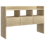 Skjenk Sonoma Eik 105X30X70 Cm Konstruert Tre