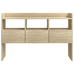 Skjenk Sonoma Eik 105X30X70 Cm Konstruert Tre