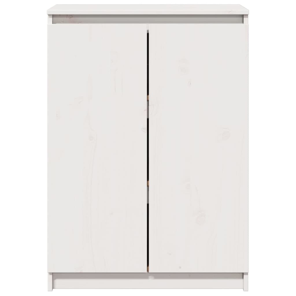 Skjenk 60X36X84 Cm Heltre Furu Hvit