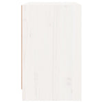 Nattbord Hvit 40X31X50 Cm Heltre Furu