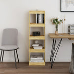 Bokhylle/Romdeler 40X30X135,5 Cm Heltre Furu