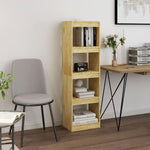 Bokhylle/Romdeler 40X30X135,5 Cm Heltre Furu