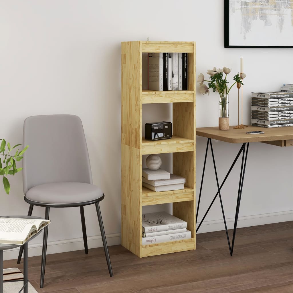 Bokhylle/Romdeler 40X30X135,5 Cm Heltre Furu