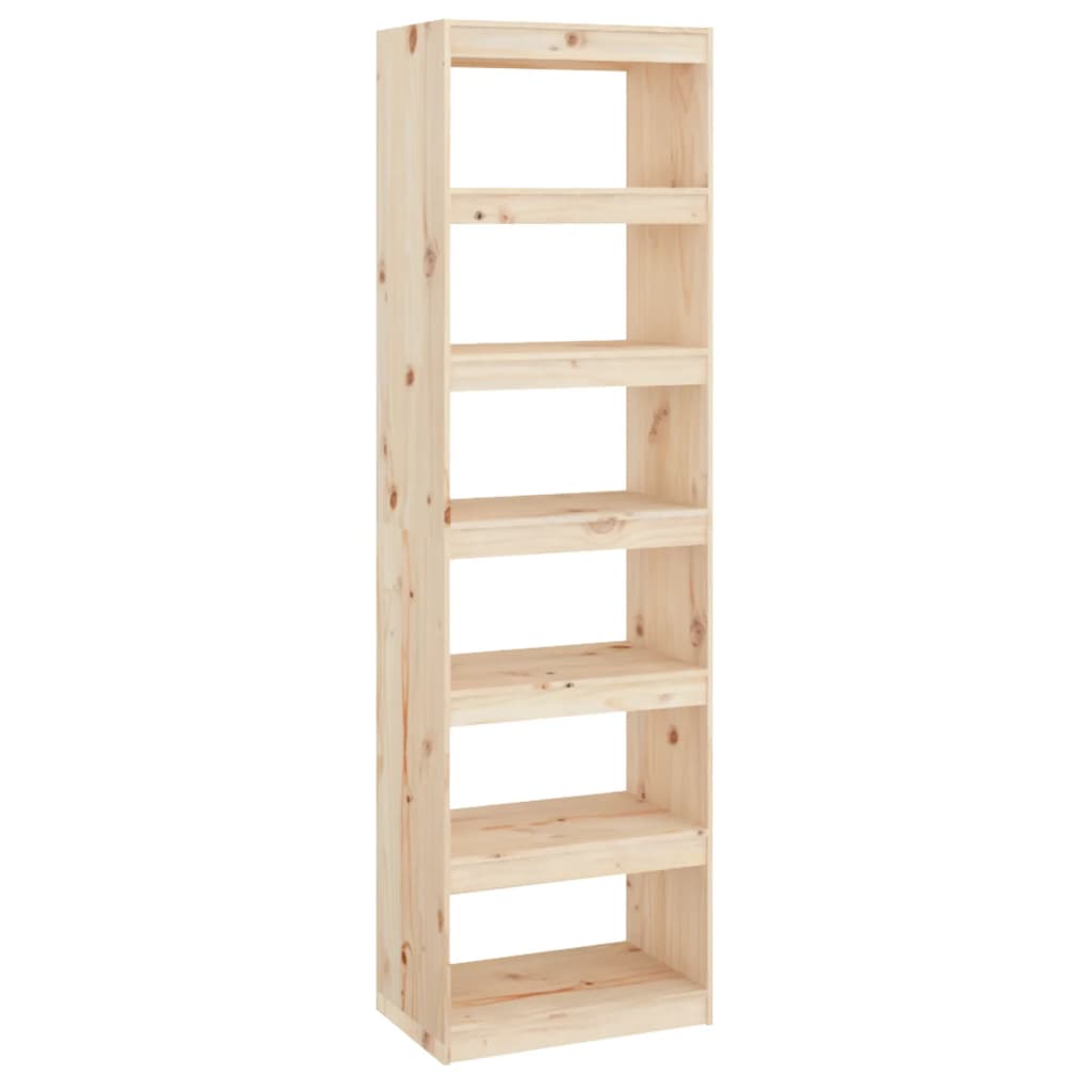 Bokhylle/Romdeler 60X30X199,5 Cm Heltre Furu