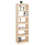 Bokhylle/Romdeler 60X30X199,5 Cm Heltre Furu