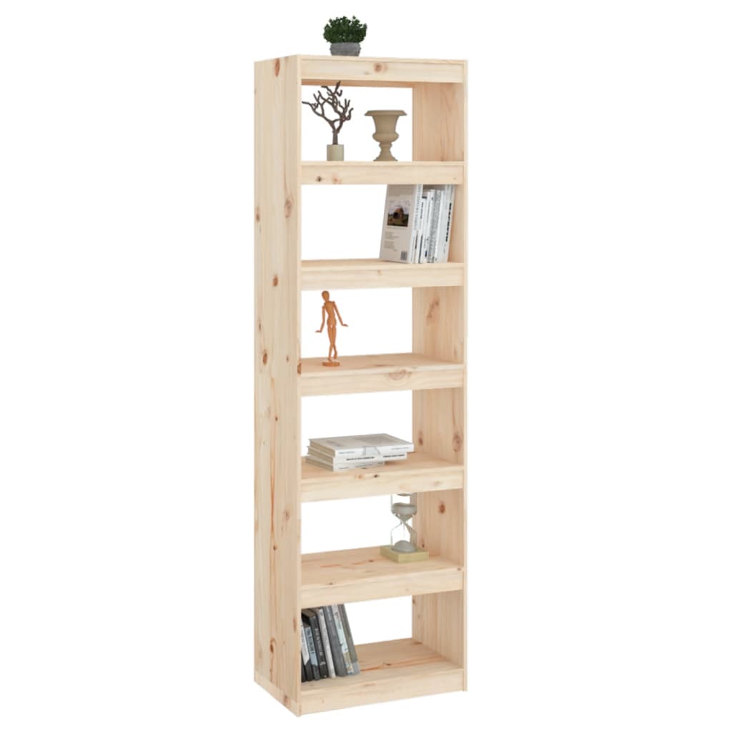 Bokhylle/Romdeler 60X30X199,5 Cm Heltre Furu