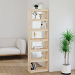 Bokhylle/Romdeler 60X30X199,5 Cm Heltre Furu