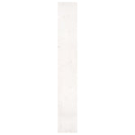 Bokhylle/Romdeler Hvit 80X30X199,5 Cm Heltre Furu