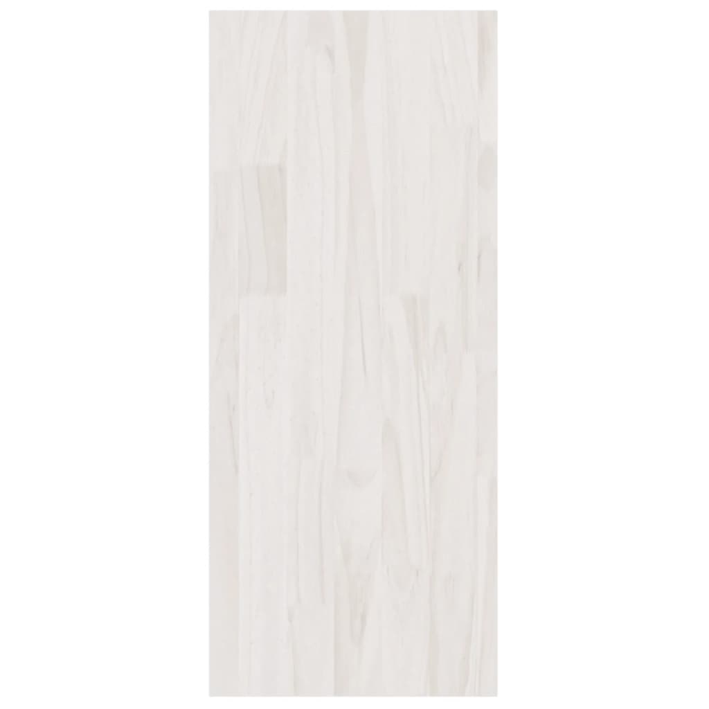Bokhylle/Romdeler Hvit 100X30X71,5 Cm Furu
