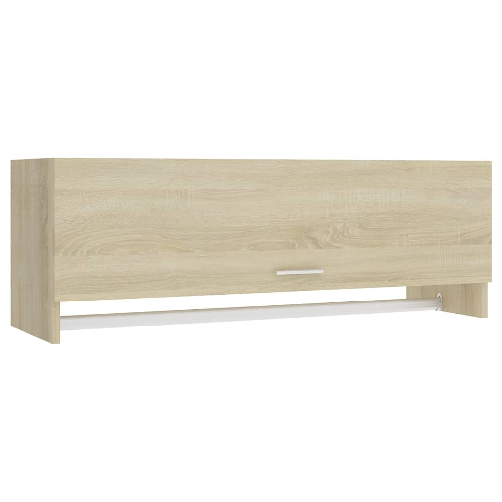 Garderobe Sonoma Eik 100X32,5X35 Cm Konstruert Tre