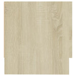 Garderobe Sonoma Eik 100X32,5X35 Cm Konstruert Tre