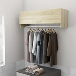 Garderobe Sonoma Eik 100X32,5X35 Cm Konstruert Tre