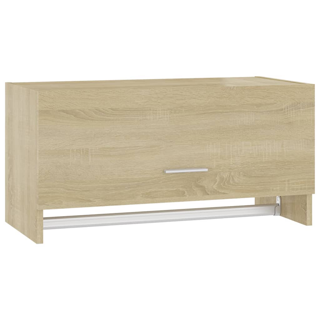 Garderobe Sonoma Eik 70X32,5X35 Cm Konstruert Tre