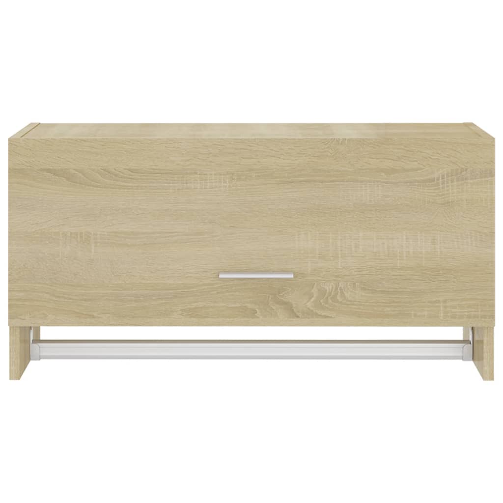 Garderobe Sonoma Eik 70X32,5X35 Cm Konstruert Tre