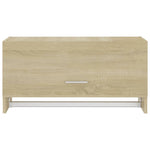 Garderobe Sonoma Eik 70X32,5X35 Cm Konstruert Tre