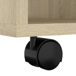 Rulleskap Sonoma Eik 60X53X72 Cm Sponplate