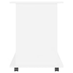 Rulleskap Hvit 60X45X60 Cm Konstruert Tre