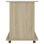 Rulleskap Sonoma Eik 60X45X60 Cm Konstruert Tre