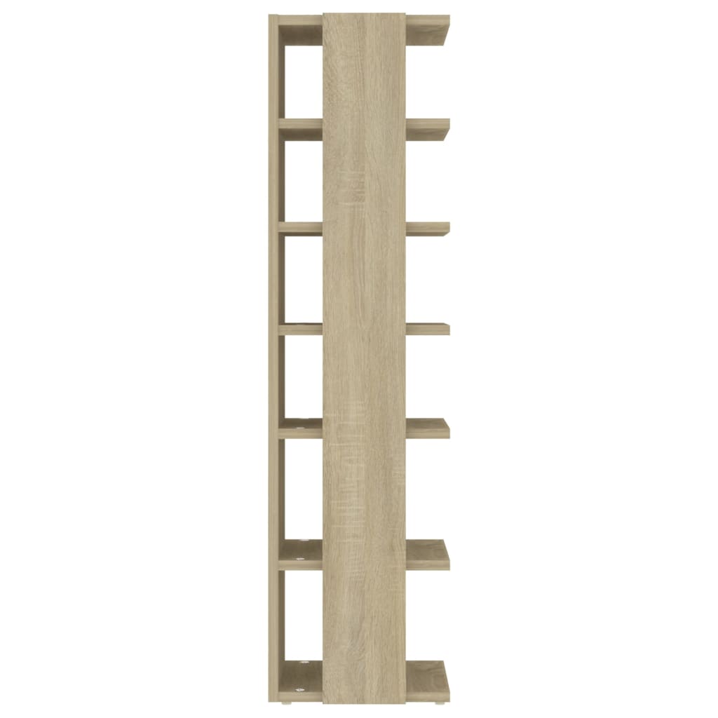 Skoskap Sonoma Eik 27,5X27X102 Cm Konstruert Tre